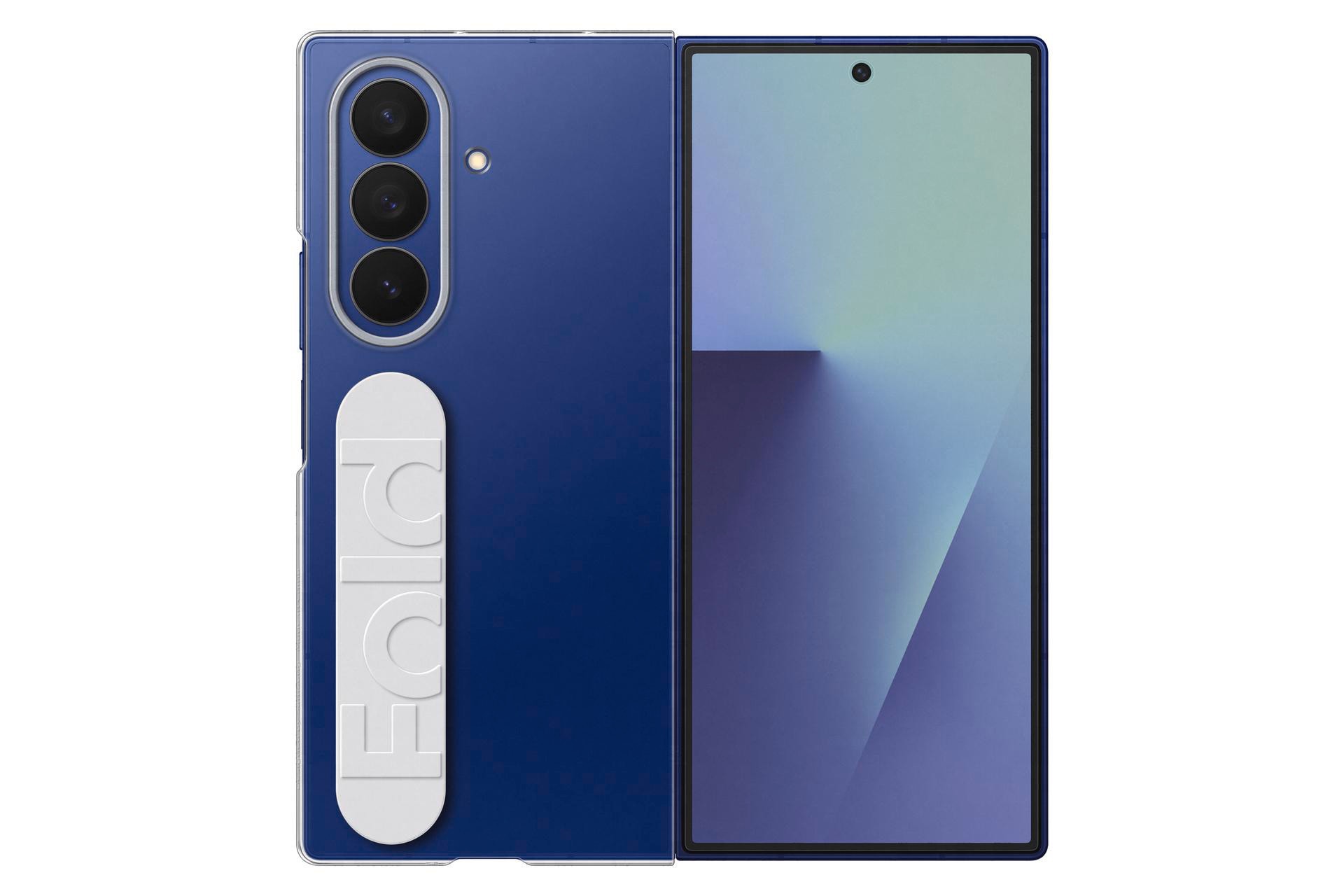 Samsung Clear Grip Case EF-QF966 für Samsung Galaxy Z Fold7 Transparent